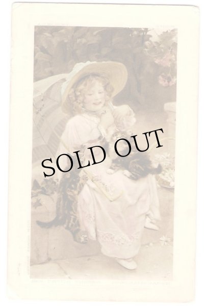 画像1: 子猫と女の子 (1)