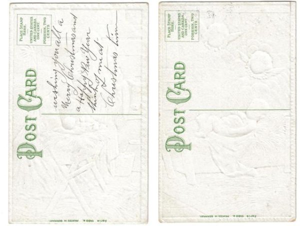 画像2: クリスマスカード　２枚組 (2)