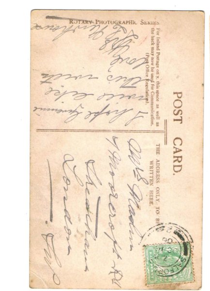 画像2: ポストカードとイギリス女優　Gabrielle Ray (2)