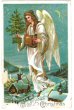 画像1: クリスマスカード　天使 ▼SALE ¥500▼ (1)