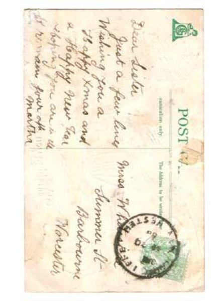 画像2: クリスマスカード 天使 Mailick (2)