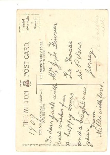 画像2: クリスマスカード 天使 (2)