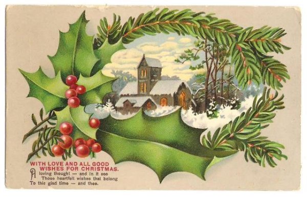 画像1: クリスマスカード　 (1)