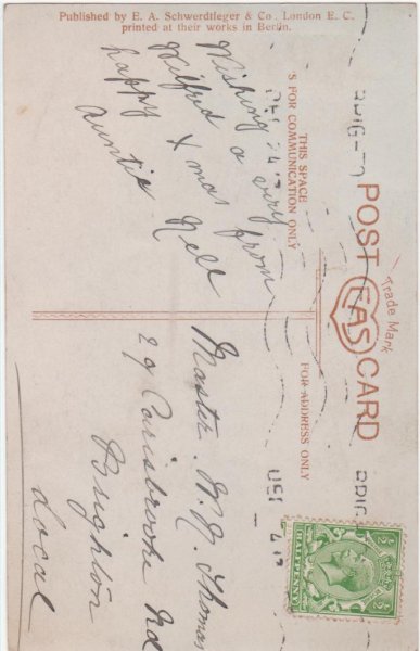 画像2: クリスマスカード　サンタさんと子どもたち (2)