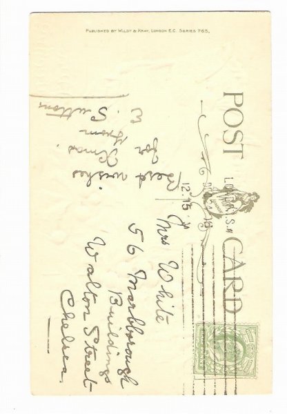 画像2: クリスマスカード 小鳥 (2)