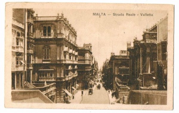 画像1: マルタ　Strada Reale Valletta (1)