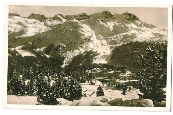画像1: スイス　アルプスの山と麓のホテル (1)