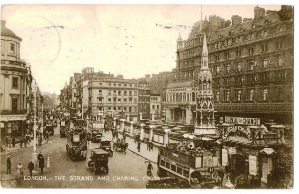 画像1: イギリス　ロンドン　The Strand and Charing Cross (1)