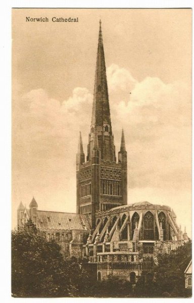 画像1: イギリス　ノーリッチ大聖堂　Norwich Cathedral  (1)
