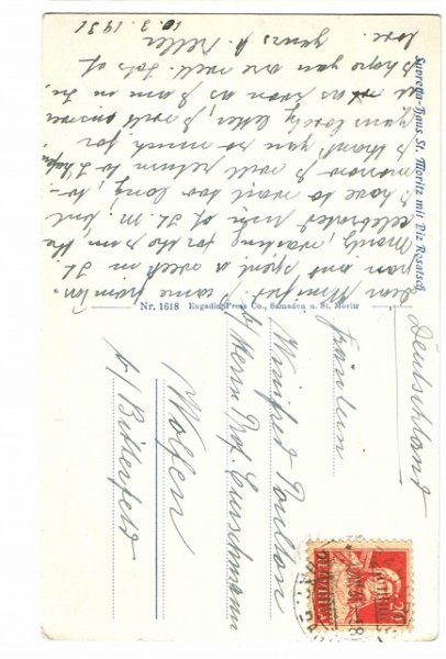 画像2: スイス　アルプスの山と麓のホテル (2)