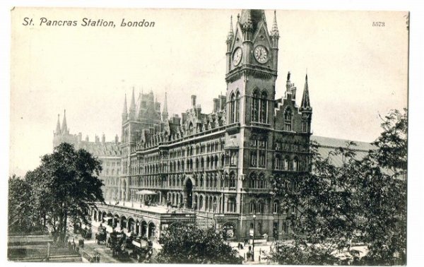 画像1: イギリス　ロンドン　St Pancras Station セントパンクラス駅 (1)