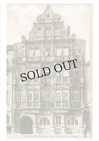 画像1: ドイツ　ハイデルバーグ　Hidelberg Hotel u Restaurant zum Ritter ホテル (1)