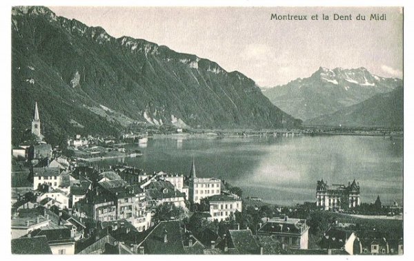 画像1: スイス　Montreux et la Dent du Midi (1)