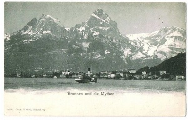 画像1: スイス　Brunnen und die Mythen, Kilchberg (1)