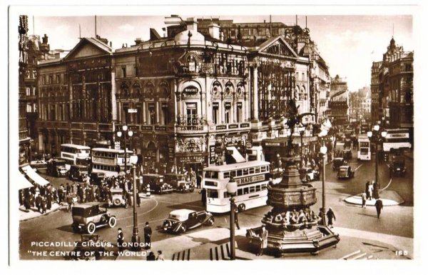 画像1: イギリス　ロンドン　ピカデリーサーカス　Piccadilly Circus (1)