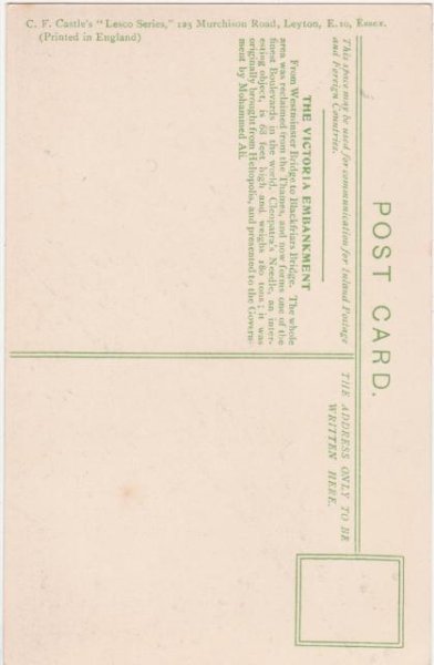 画像2: イギリス ロンドン エンバンクメント Thames Embankment (2)