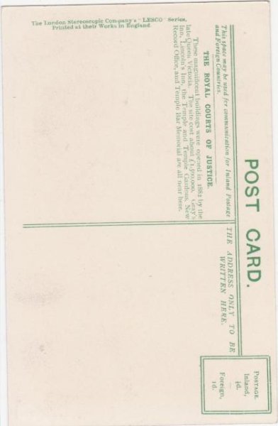 画像2: イギリス　ロンドン　王立裁判所付近　The Law Courts (2)