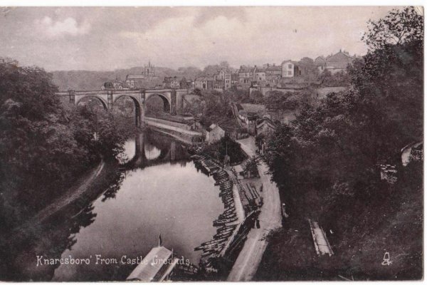 画像1: イギリス　Knaresborough 橋 (1)