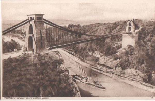 画像1: イギリス  Clifton Suspension Bridge & Leigh Woods (1)