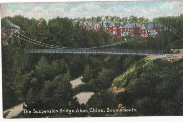 画像1: イギリス　The Suspension Bridge, Alum Chine, Bournemouth (1)