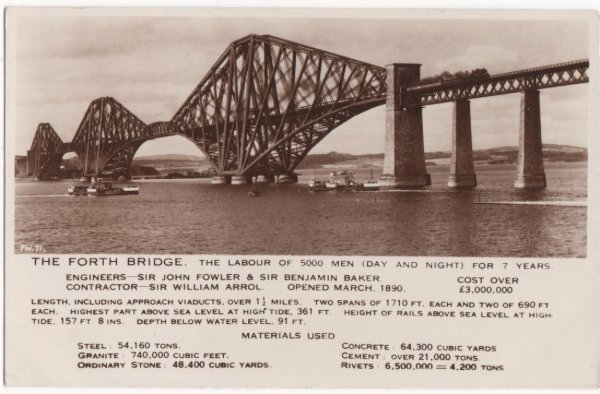 画像1: イギリス　The Forth Bridge 橋 (1)