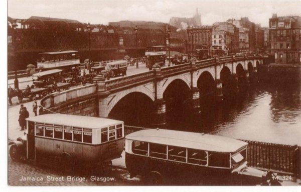 画像1: イギリス　スコットランド　Jamaica Street Bridge, Glasgow グラスゴー　ジャマイカ橋 (1)
