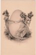 画像1: 大きな卵と踊る女性　イースター　M.M.VIENNE  (1)