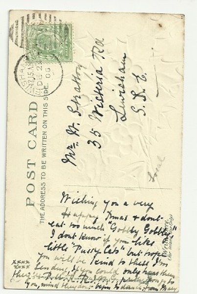 画像2: 2匹の猫たち クリスマスカード Helena Maguire (2)