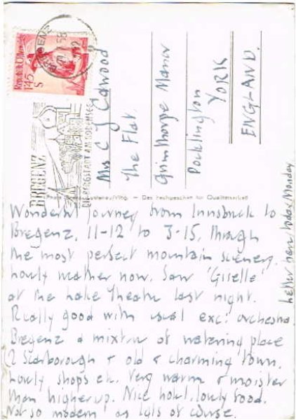 画像2: バレエ　Giselle  Bregenzer Festspiele 1958 (2)