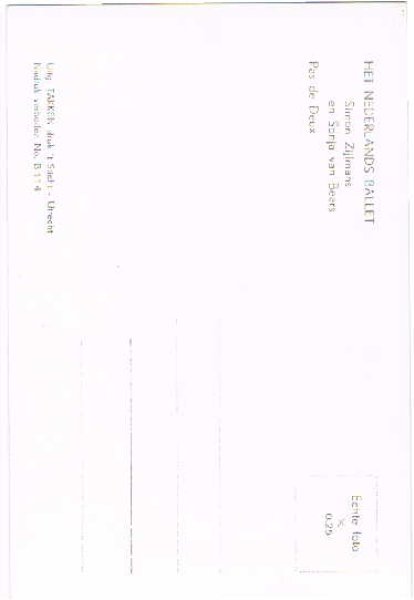 画像2: バレエダンサー　オランダ　HET NEDERLANDS BALLET (2)