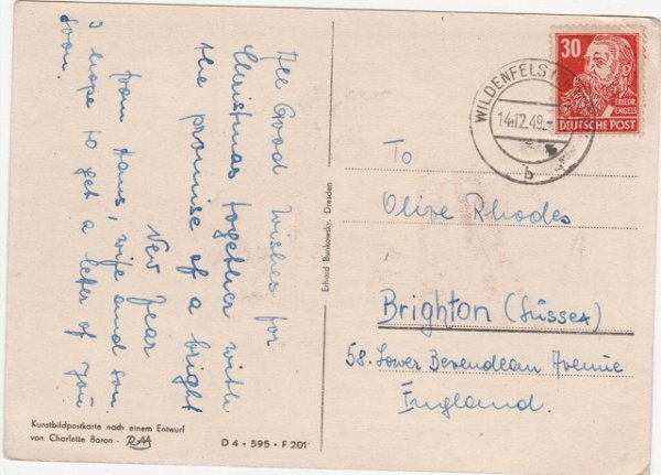 画像2: クリスマス 鐘を鳴らす男の子 ▼SALE 500▼ (2)