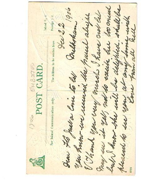 画像2: クリスマスカード 3人の天使 Mailick (2)