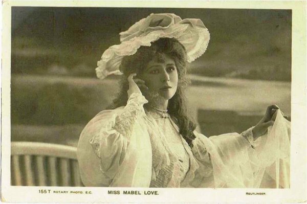 画像1: イギリス女優　マーベル・ラブ　Mabel Love  (1)