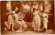 画像1: 竪琴を演奏する女性とダンスをする女の子たち (1)