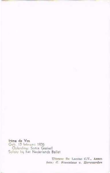 画像2: バレリーナ Irene de Vos (2)
