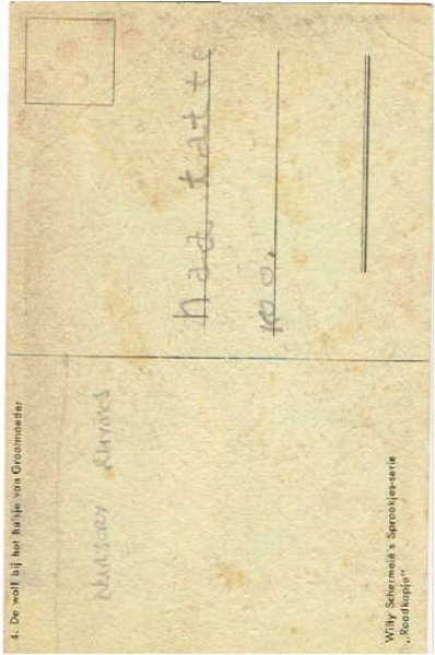 画像2: 童話 赤ずきんちゃんとオオカミ Willy Schermele (2)