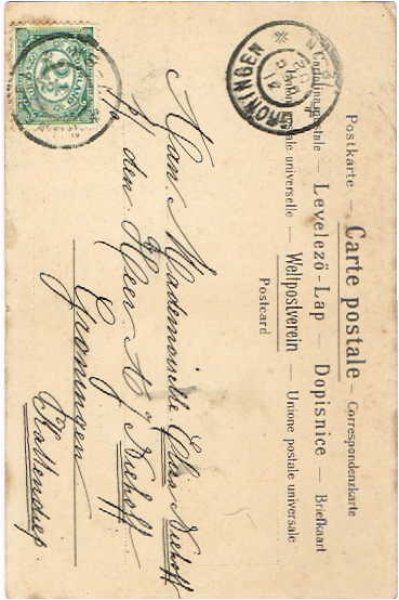 画像2: 忘れな草のお花と天使  (2)