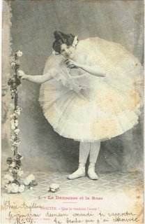 フランス　ヴィンテージ　バレエ　バレリーナ　ポストカード　セット　／アンティーク Snowdrop Postcards アンティークポストカード専門店 < Ballet
