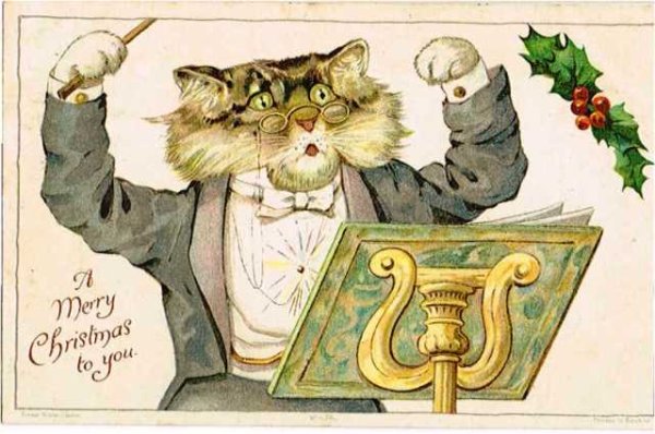 画像1: 猫の指揮者 (1)