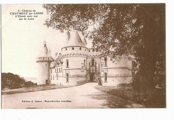 画像1: フランス　ショーモン城 Château de Chaumont (1)