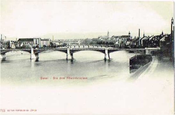 画像1: スイス　バーゼルの橋　Basel (1)