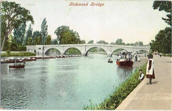 画像1: イギリス　リッチモンド橋　Richmond Bridge (1)