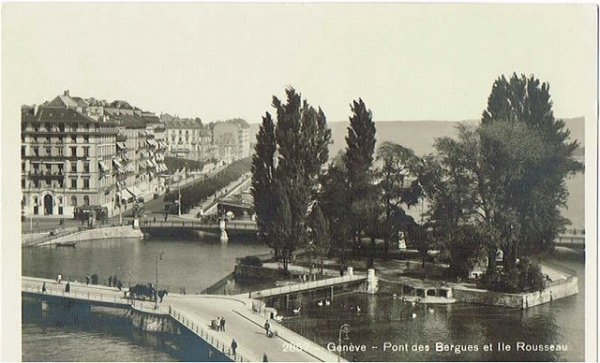 画像1: スイス　ジュネーブ　橋 (1)