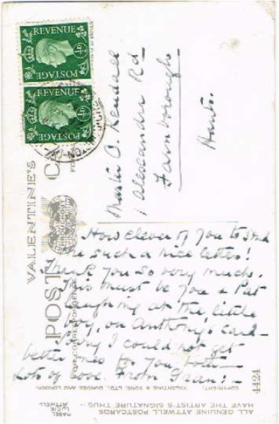 画像2: 男の子と子犬　マーベル・ルーシー・アトウェル (2)