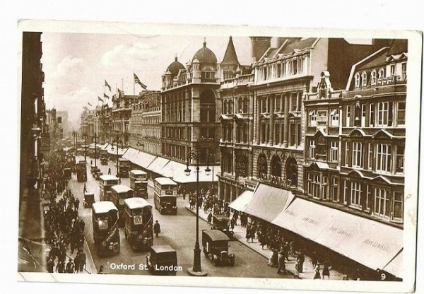 画像1: イギリス　ロンドン　オックスフォード・ストリート　Oxford Street (1)