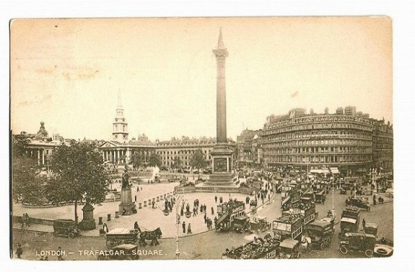 画像1: イギリス　ロンドン　トラファルガースクエア　Trafalgar Square (1)