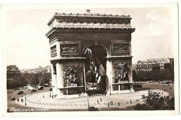 画像1: フランス　パリの凱旋門 (1)