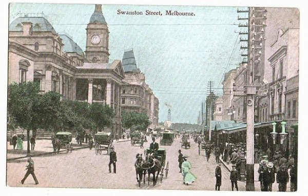 画像1: オーストラリア　メルボルン　Swanston Street Melbourne (1)