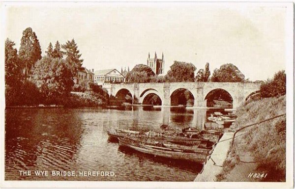 画像1: イギリス　ワイ橋　The Wye Bridge Hereford (1)