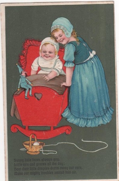 画像1: お人形と女の子　Marie Flatscher  (1)